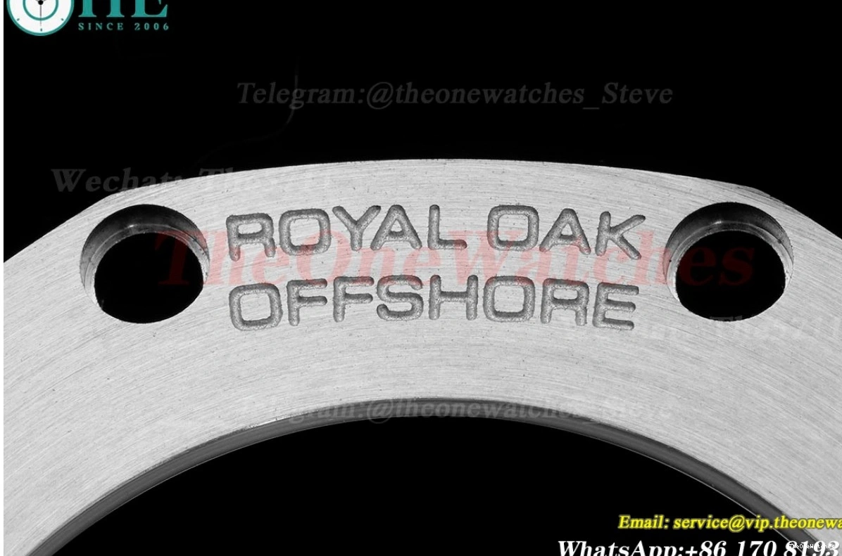 42mm PVD A7750 APF Offshore Dial Black Royal Oak PVD 1224